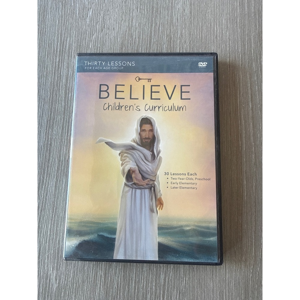 Zondervan Believe Childrens Curriculum 30 Lessons DVD Set Christian Education